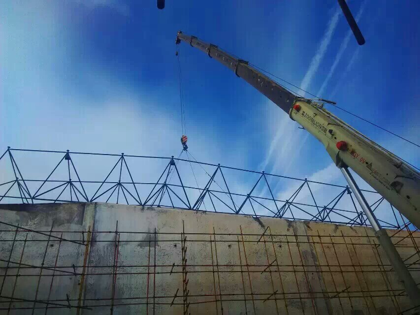 酒泉食堂网架结构工程